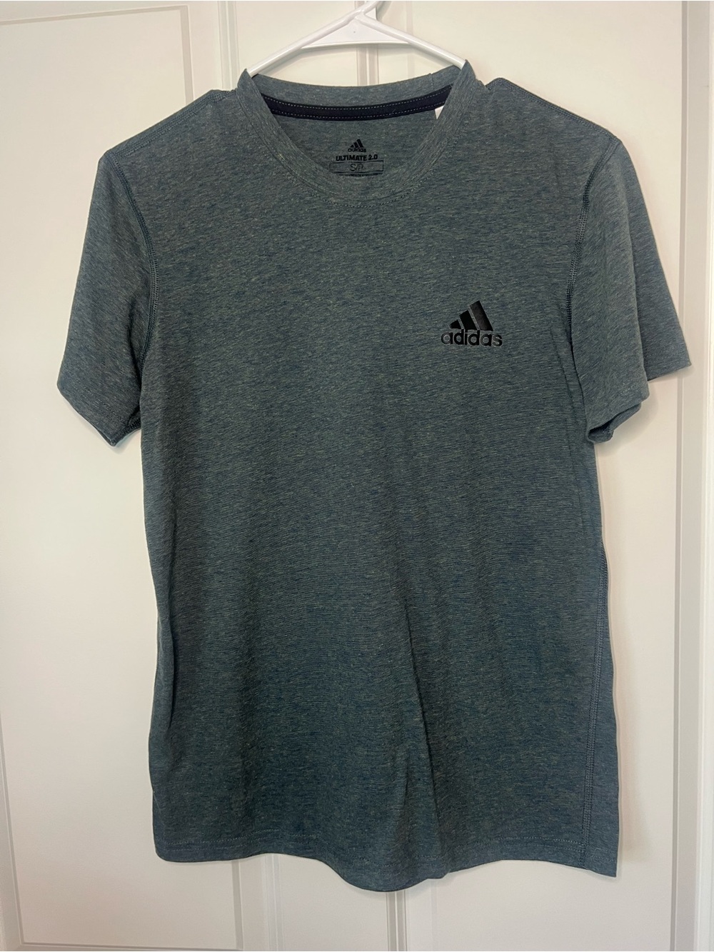 adidas Men's Heather Slate Short Sleeve Tee